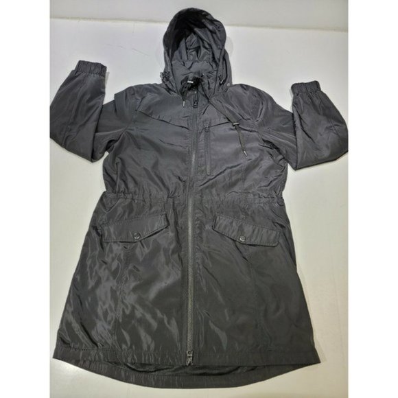 Lucky Brand Womens Rain Jacket Coat Parka Windbrea - Picture 7 of 10